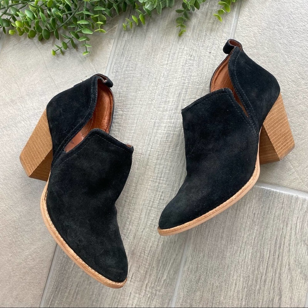Jeffery Campbell Rosalee Suede Heeled Boot size 10